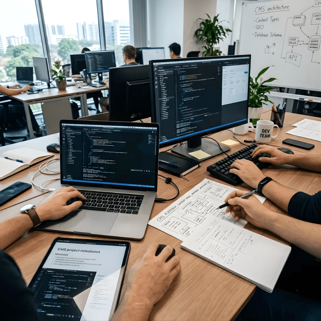 Custom Content Management System (CMS)