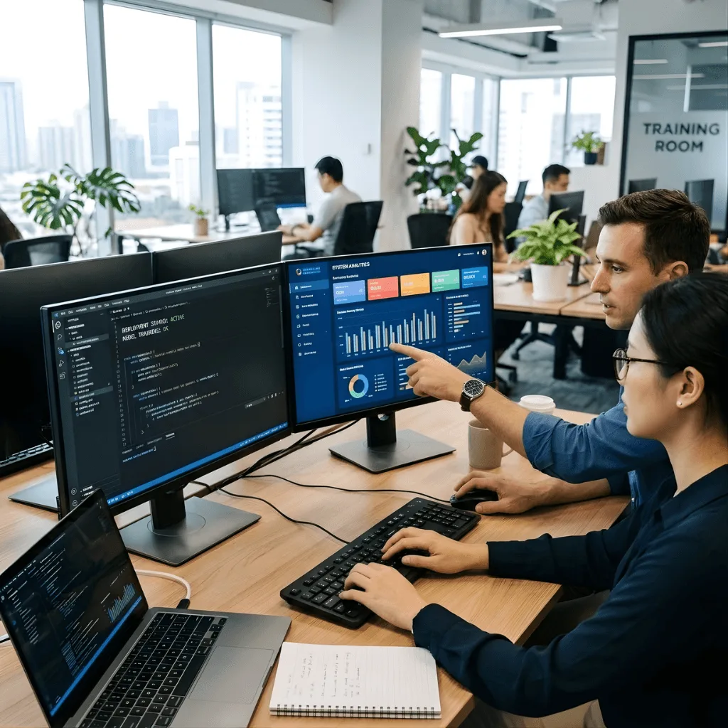 Deployment and Training for Business Intelligence & Analytics Software
