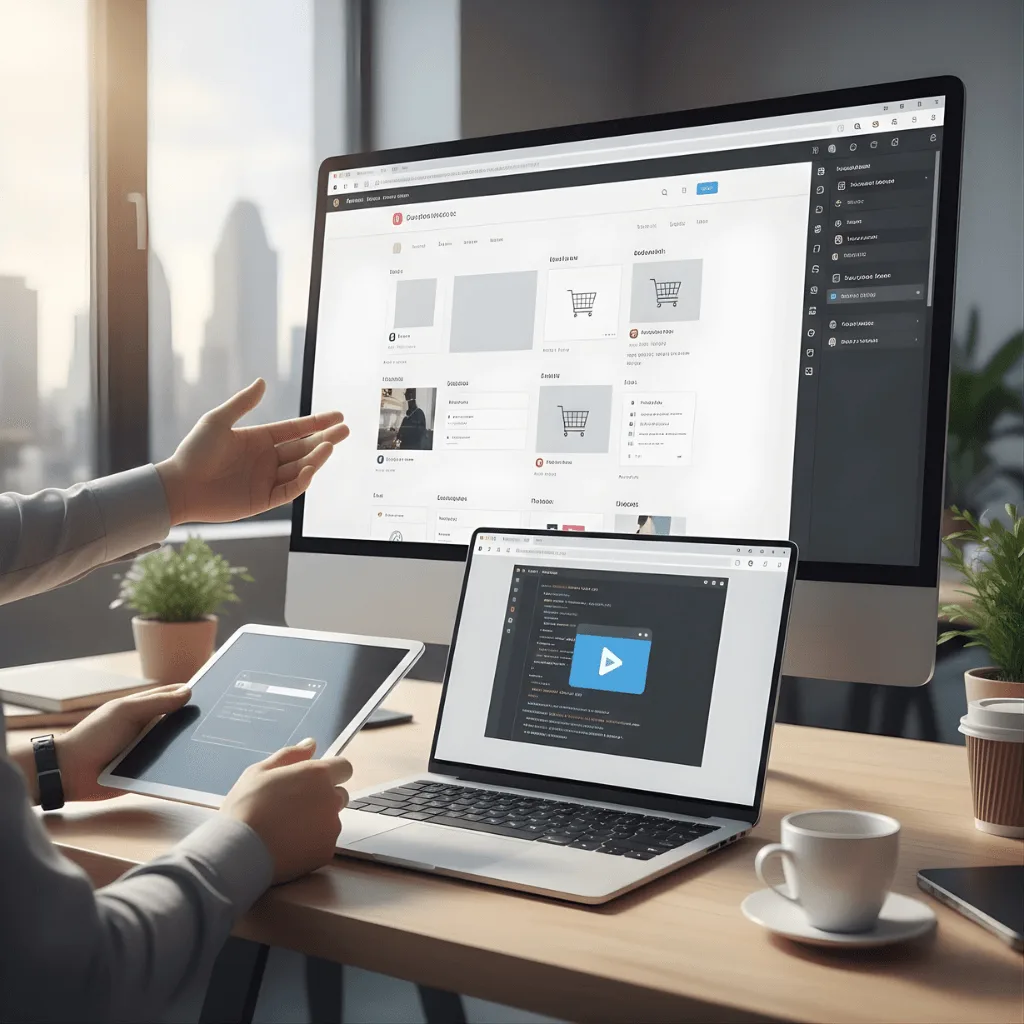 Interactive E-commerce Web Apps