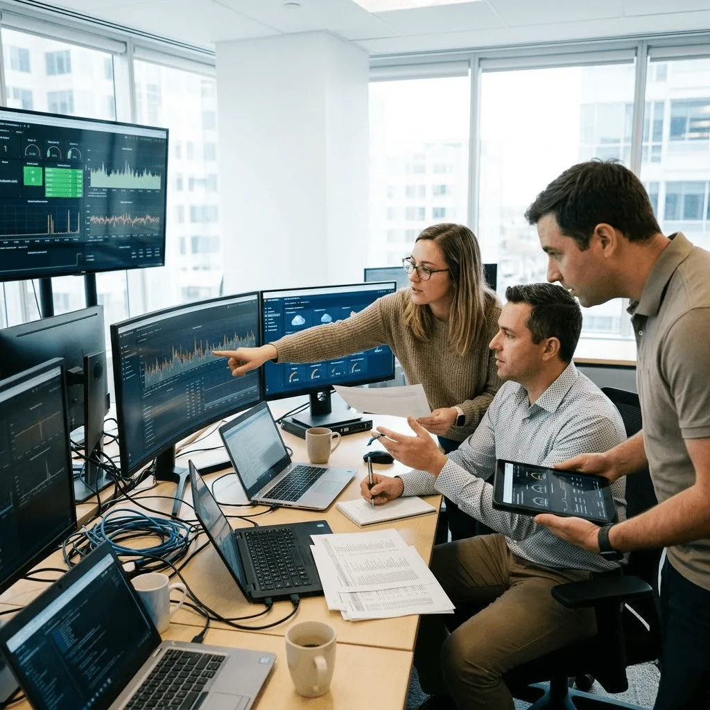 Remote & Hybrid Server Monitoring Service