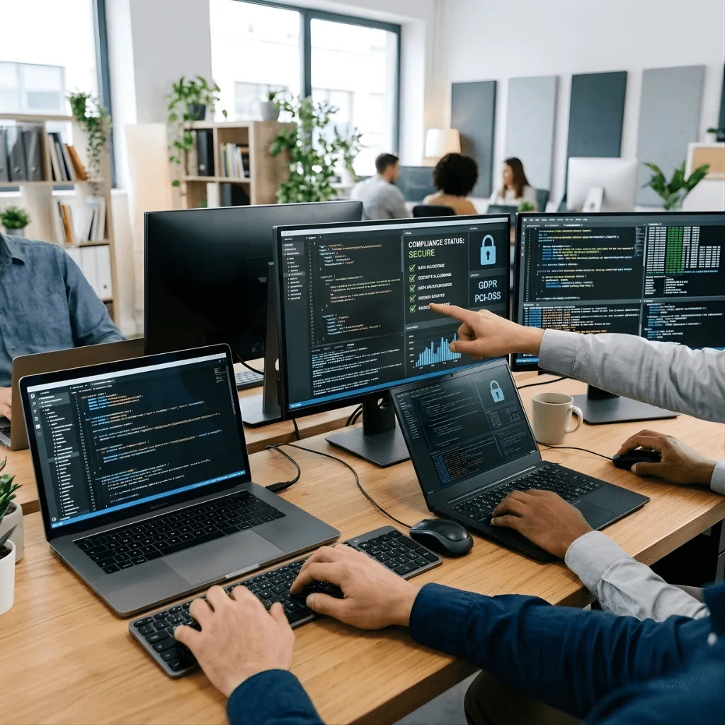 Security and Compliance for E-commerce Website Design