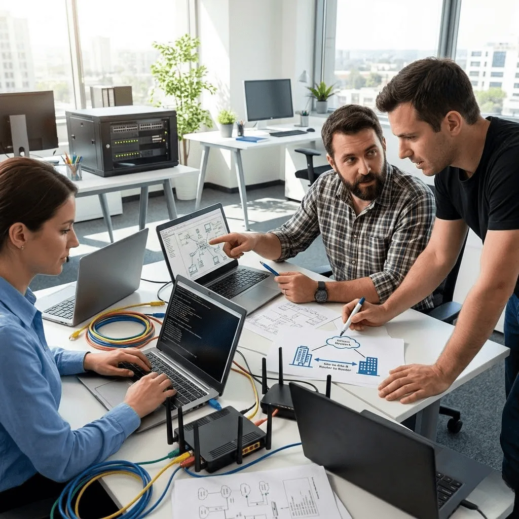 Site-to-Site & Router to Router Configurationh