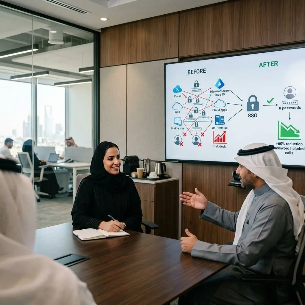 Client Aisha Al-Zahrani from Saudi Arabia