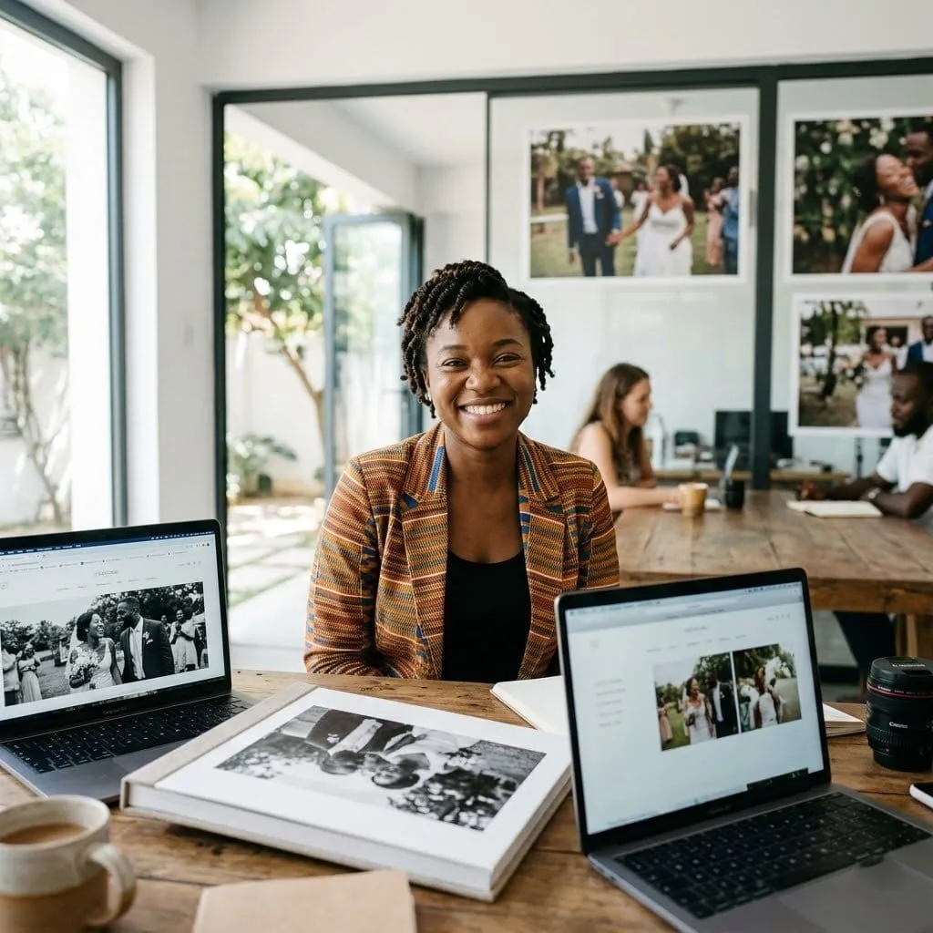 Client Ama Mensah from Ghana