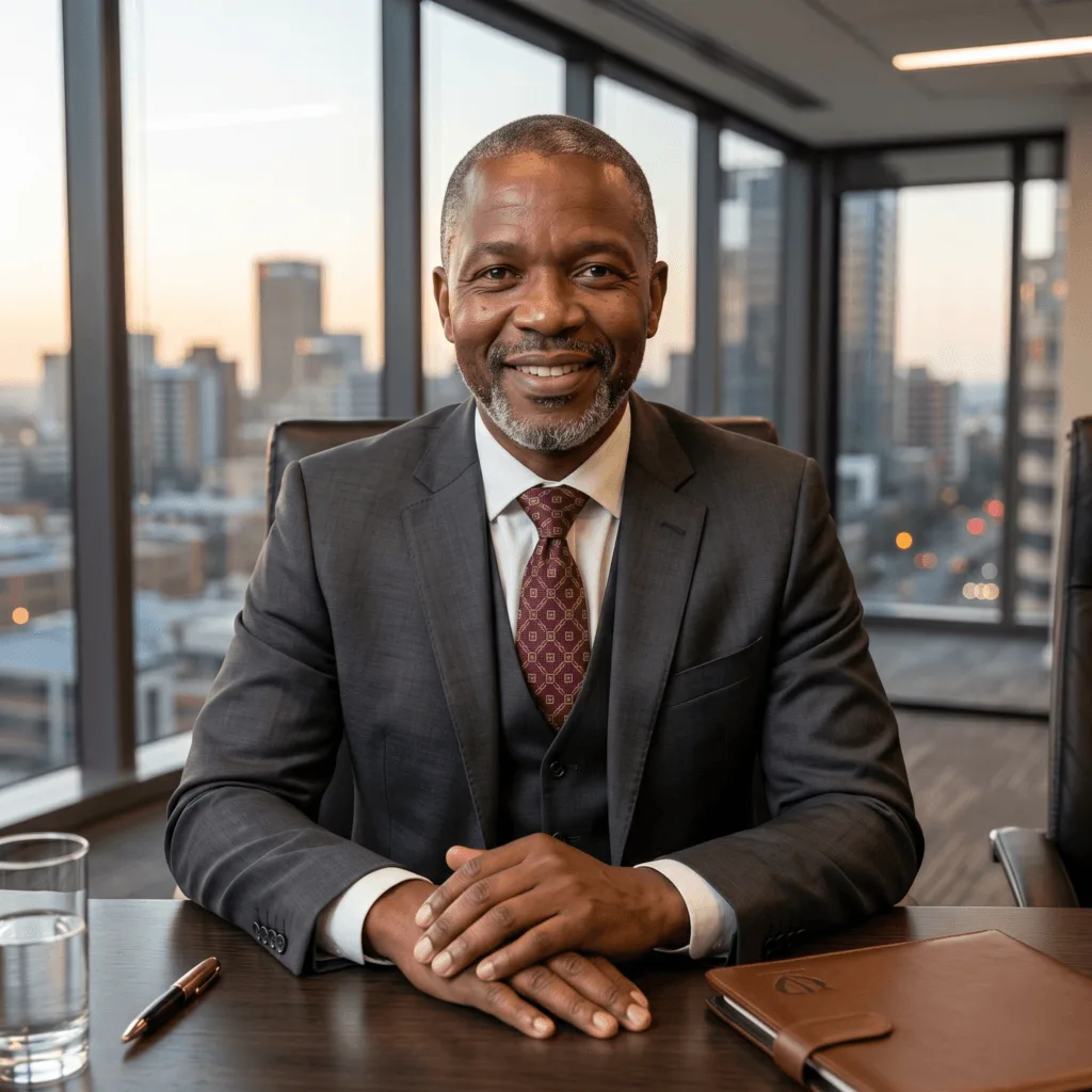 Client Bongani Dlamini from South Africa