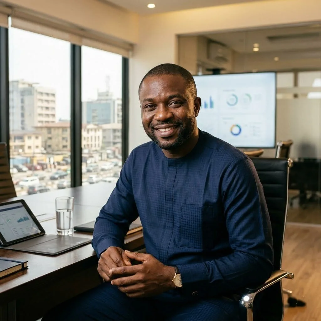 Client Chinonso Okafor from Nigeria