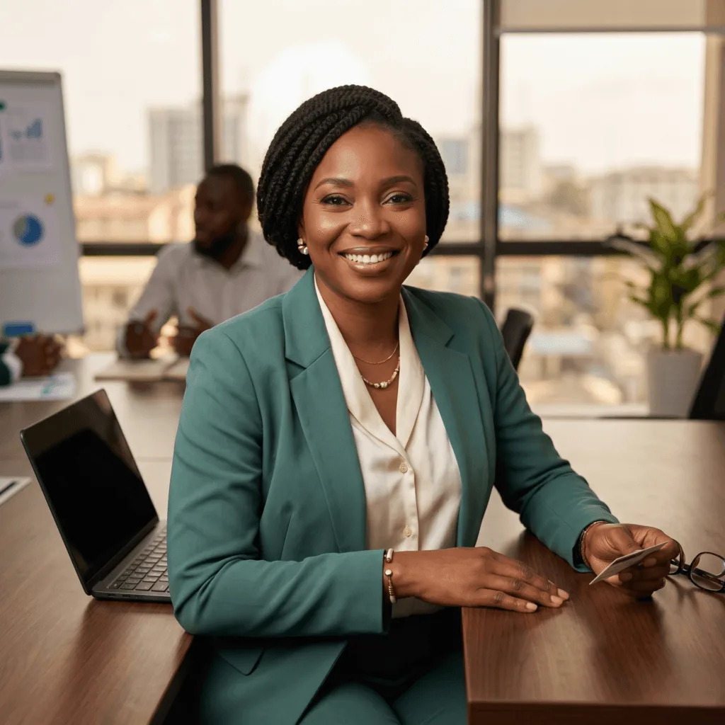 Client Chinyere Okonkwo from Nigeria