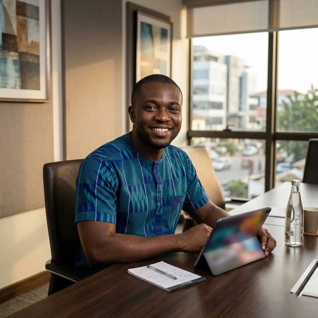 Client David Mensah from Ghana (2)
