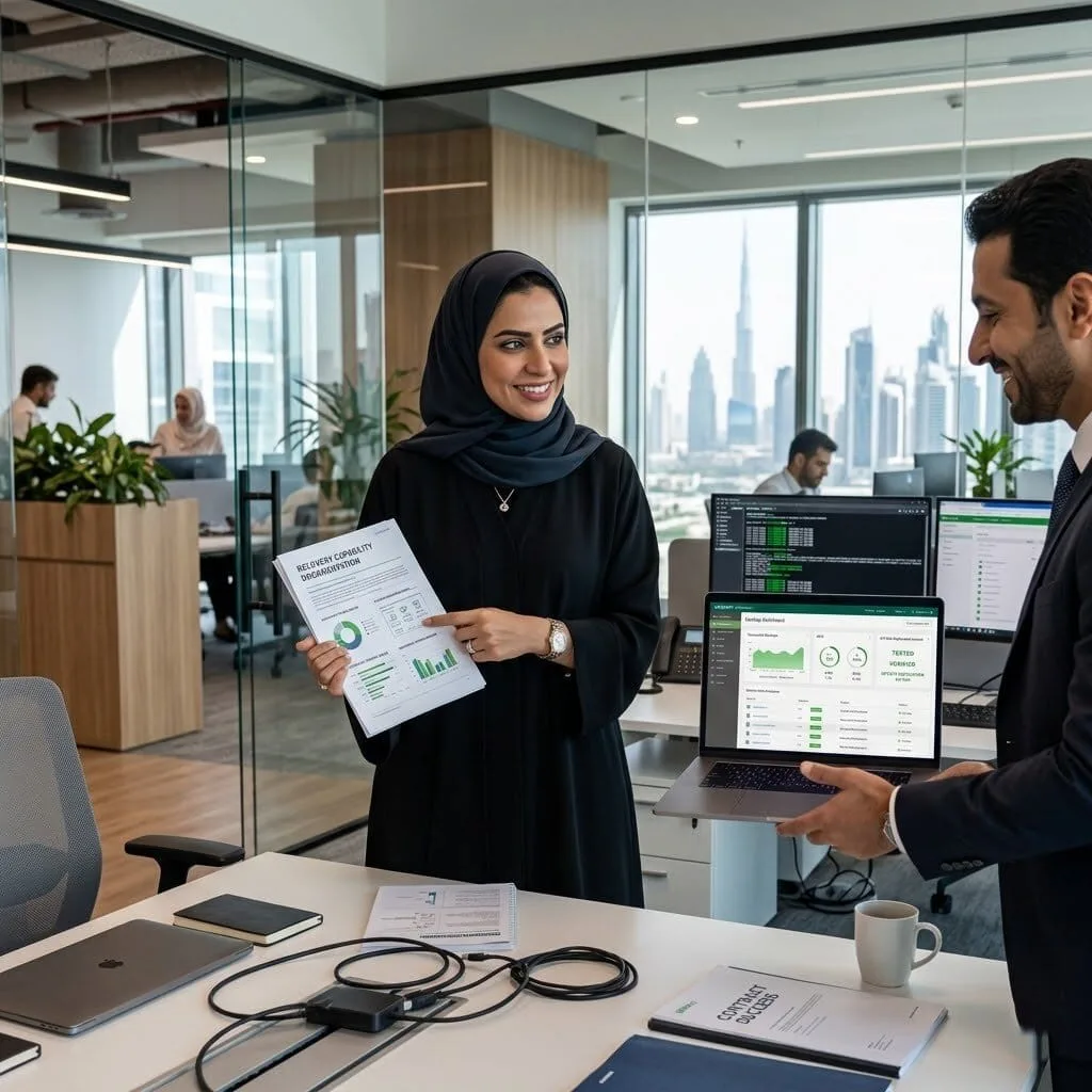 Client Faiza Al-Omari from UAE