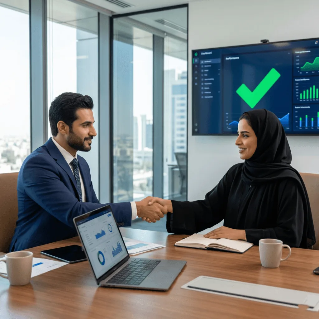 Client Fatima Al-Zahrani from Saudi Arabia