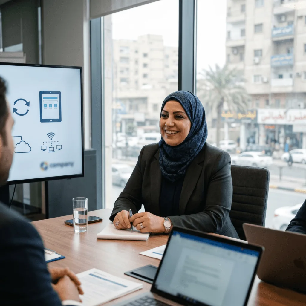 Client Hana Al-Zubaidi from Iraq