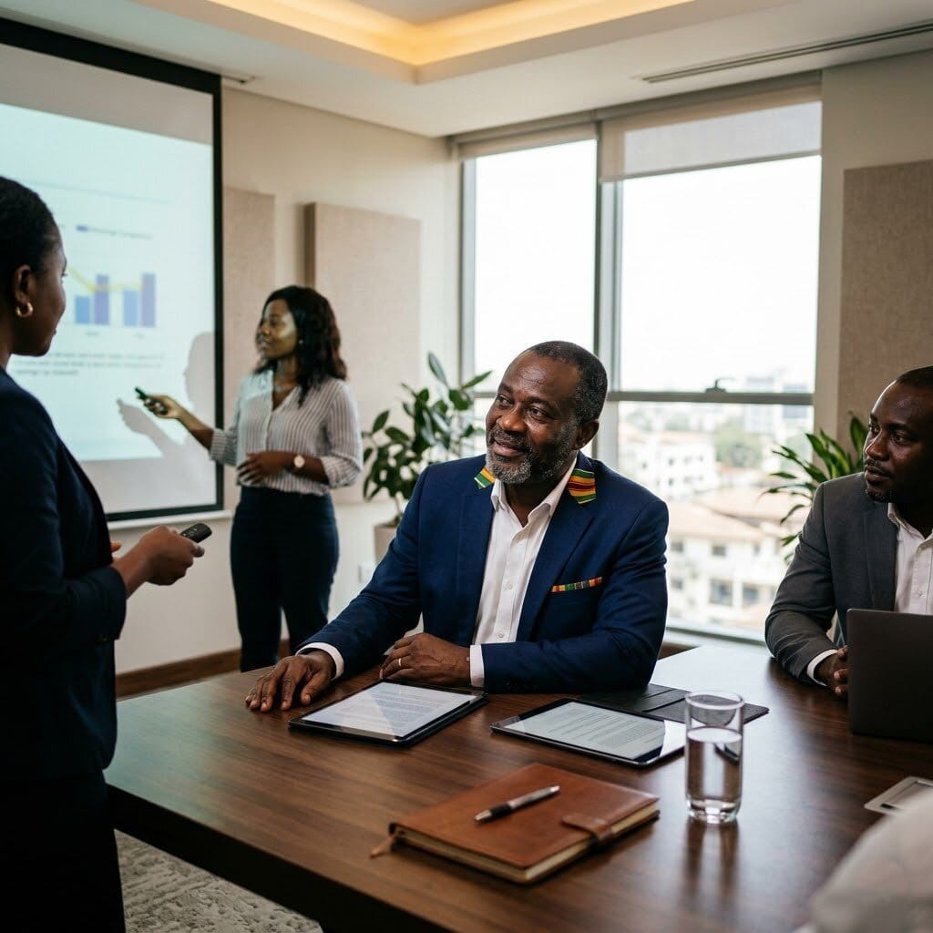 Client James Osei from Ghana (1)