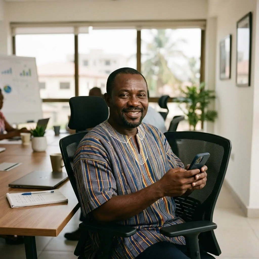 Client Kwame Asante from Ghana (1)