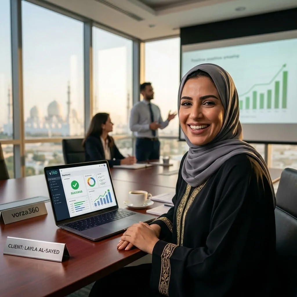 Client Layla Al-Sayed from UAE