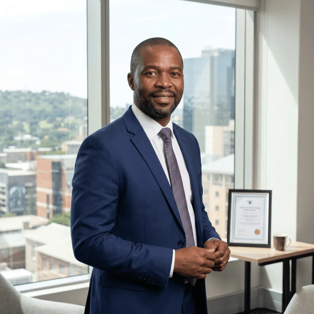 Client Leon Mbeki from South Africa