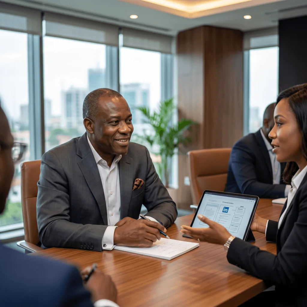 Client Olumide Bankole from Nigeria