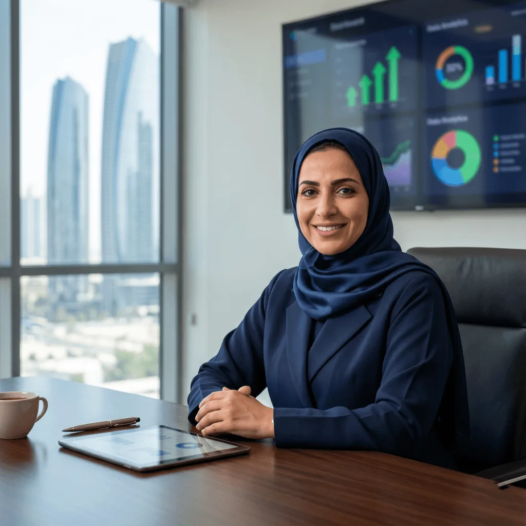 Client Dr. Amira Al-Qassim from UAE