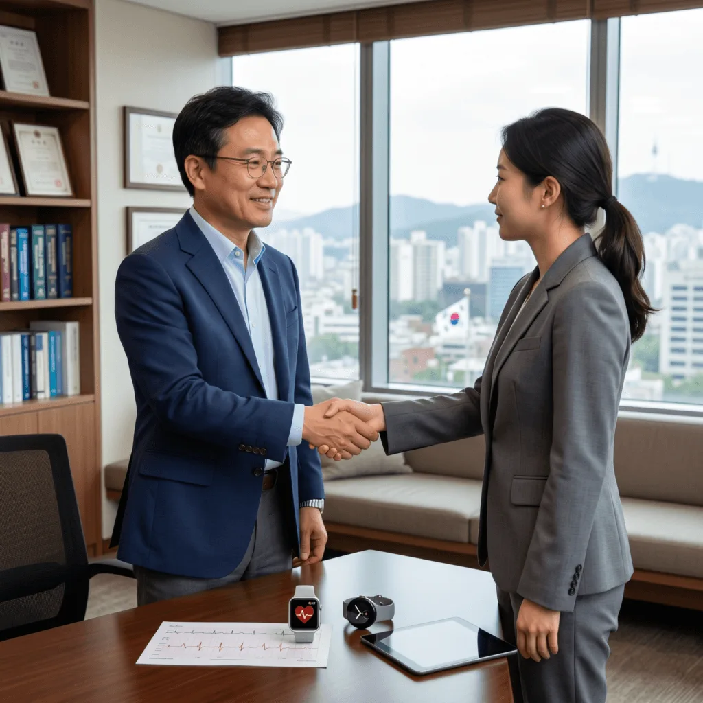 Client Dr. Samuel Park', ' from South Korea