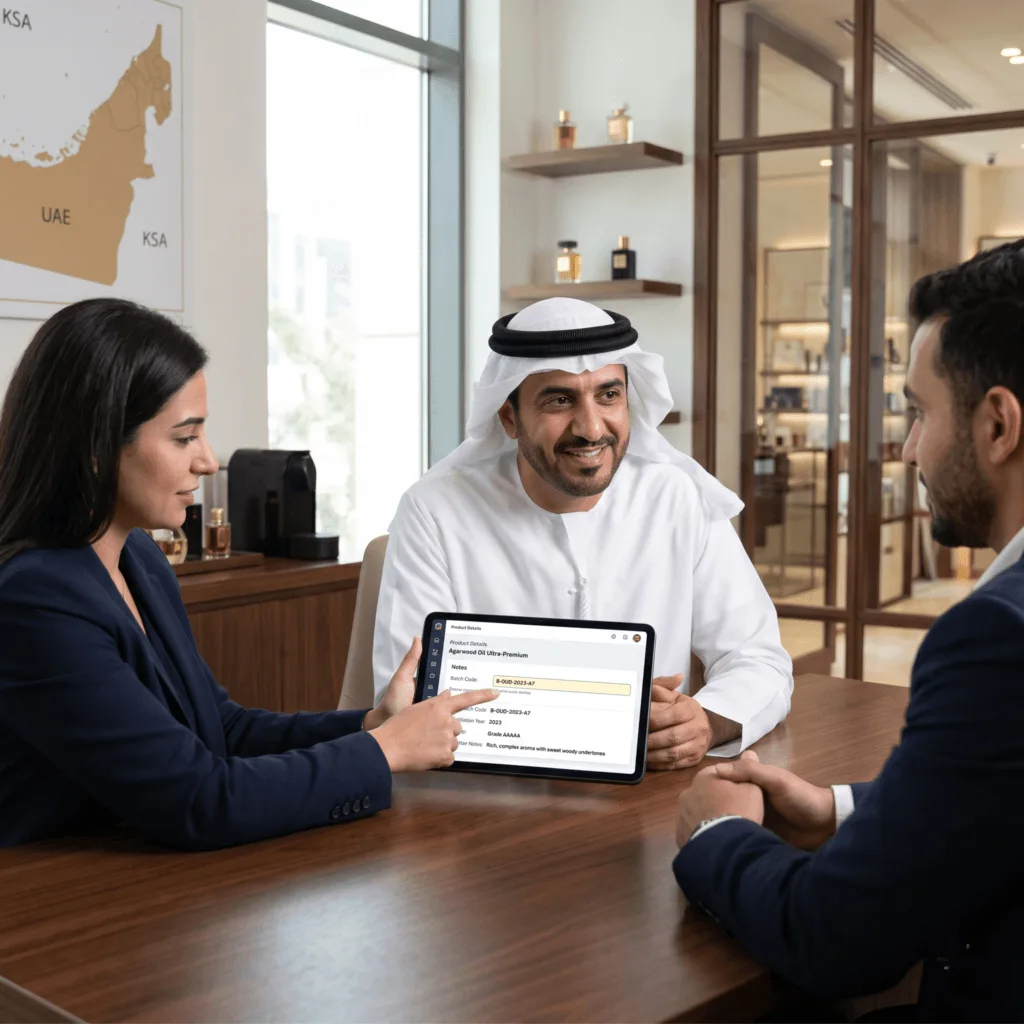 Client Khalid Al-Hajri from UAE