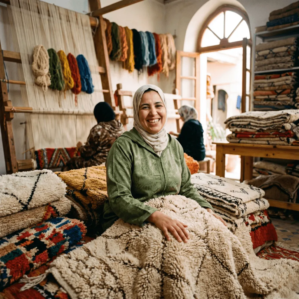Client Leila Belghazi from Morocco
