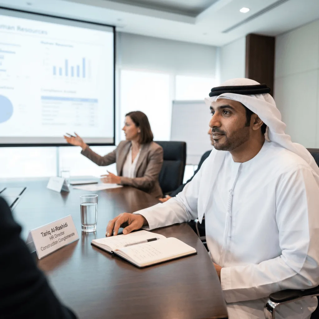 Client Tariq Al-Rashidi from UAE