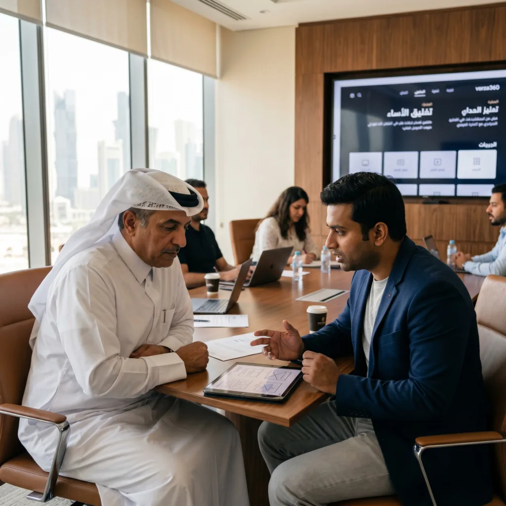 Client Kareem Al-Jaber from Qatar