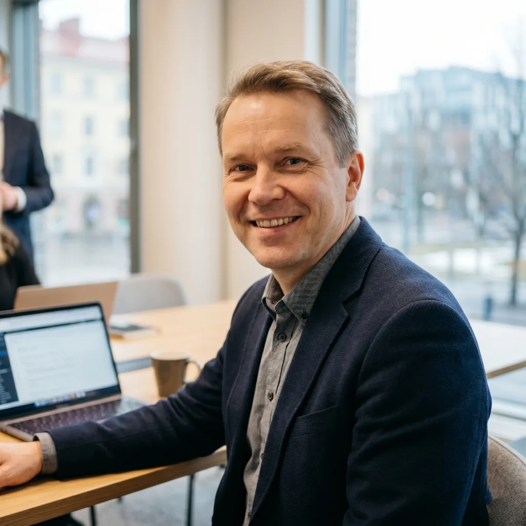 Client Marko Järvi from Finland