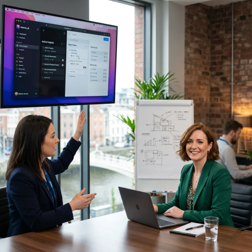 Client Niamh Fitzpatrick from Ireland